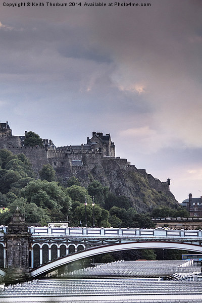 The Bridges and Edinburgh Picture Board by Keith Thorburn EFIAP/b