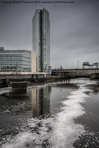 River Lagan Belfast Picture Board by Keith Thorburn EFIAP/b