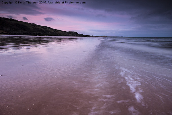 Sunrise on Gullane Beach Picture Board by Keith Thorburn EFIAP/b