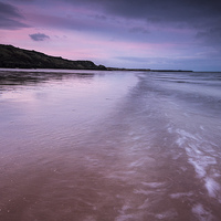 Buy canvas prints of Sunrise on Gullane Beach by Keith Thorburn EFIAP/b