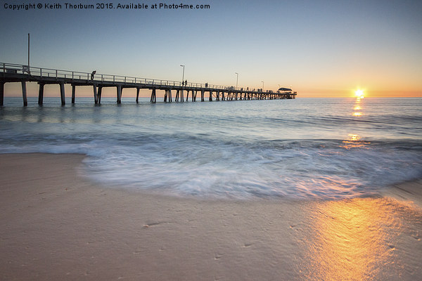 Henley Beach Jetty Picture Board by Keith Thorburn EFIAP/b