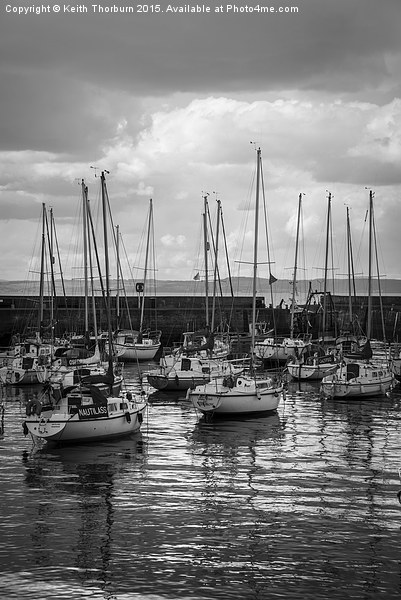 Harbour Boats Picture Board by Keith Thorburn EFIAP/b
