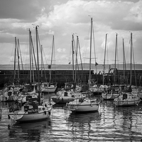 Buy canvas prints of Harbour Boats by Keith Thorburn EFIAP/b