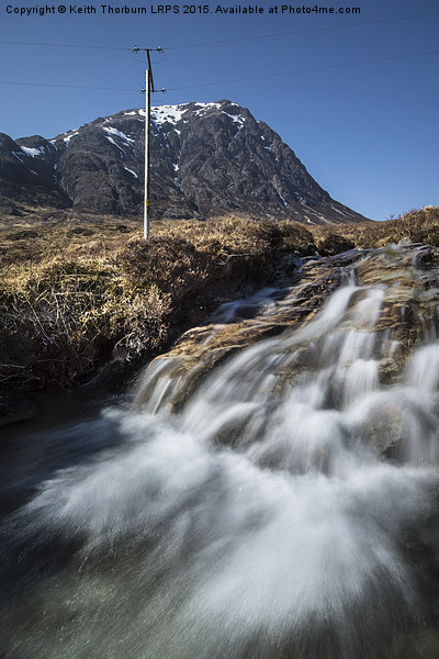 Buachaille Etive Mor side view Picture Board by Keith Thorburn EFIAP/b
