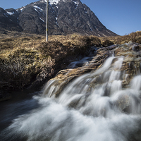Buy canvas prints of Buachaille Etive Mor side view by Keith Thorburn EFIAP/b
