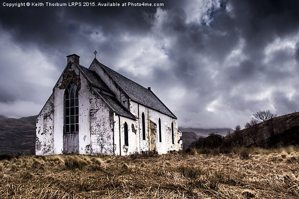 Abandoned Curch Picture Board by Keith Thorburn EFIAP/b
