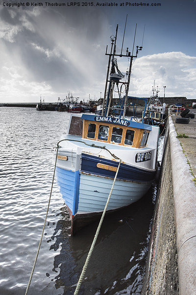 Port Seton Fishing Harbour Picture Board by Keith Thorburn EFIAP/b
