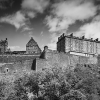 Buy canvas prints of Edinburgh Castle by Keith Thorburn EFIAP/b