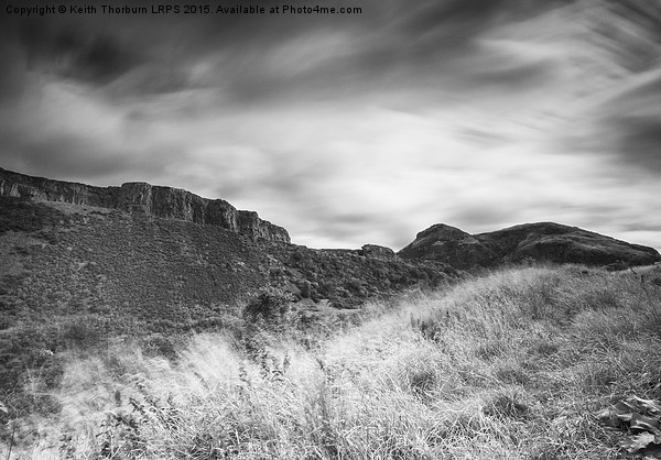 Arthurs Seat Picture Board by Keith Thorburn EFIAP/b