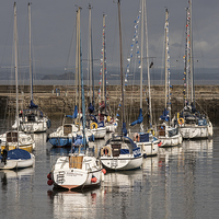 Buy canvas prints of  Fisherrow Harbour by Keith Thorburn EFIAP/b