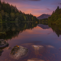 Buy canvas prints of Loch Lochan Sunrise by Keith Thorburn EFIAP/b