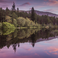 Buy canvas prints of Loch Lochan Sunrise by Keith Thorburn EFIAP/b