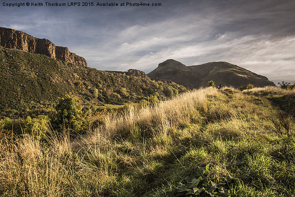 Arthurs Seat Picture Board by Keith Thorburn EFIAP/b