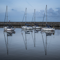 Buy canvas prints of Fisherrow Harbour by Keith Thorburn EFIAP/b