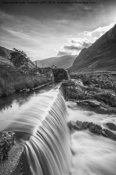 Etive River Picture Board by Keith Thorburn EFIAP/b
