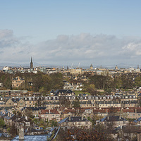 Buy canvas prints of Edinburgh Cityscape by Keith Thorburn EFIAP/b