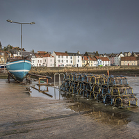 Buy canvas prints of St Monans Harbour by Keith Thorburn EFIAP/b