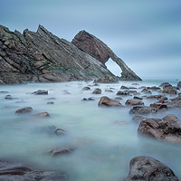 Buy canvas prints of Bow Fiddle Rock by Keith Thorburn EFIAP/b
