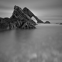 Buy canvas prints of Bow Fiddle Rock by Keith Thorburn EFIAP/b