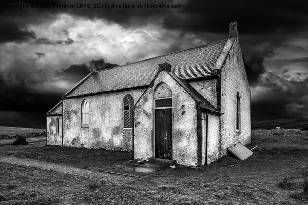 Old Church in Highlands Picture Board by Keith Thorburn EFIAP/b