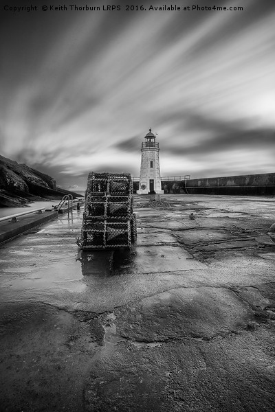 Invershore Lighthouse Picture Board by Keith Thorburn EFIAP/b