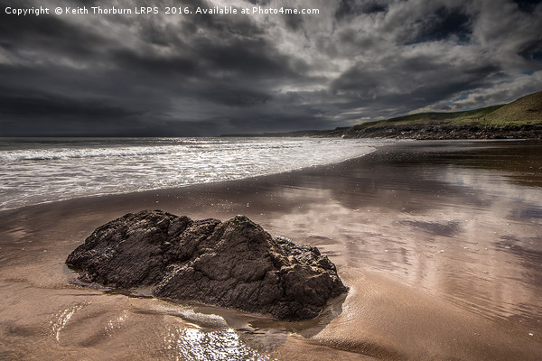 Coldingham Bay Beach Picture Board by Keith Thorburn EFIAP/b