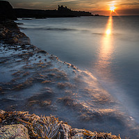 Buy canvas prints of Tantallon Castle Sunset by Keith Thorburn EFIAP/b