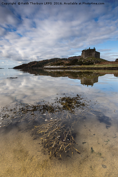 Castle Tioram Picture Board by Keith Thorburn EFIAP/b