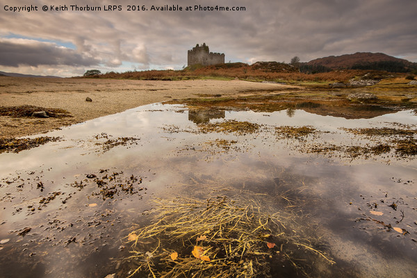Castle Tioram Picture Board by Keith Thorburn EFIAP/b