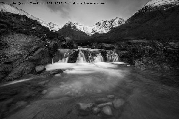 Fairy Pools of River Brittle Picture Board by Keith Thorburn EFIAP/b