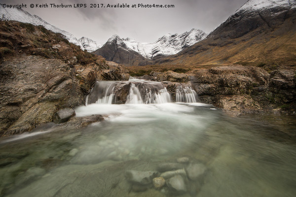 Fairy Pools of River Brittle Picture Board by Keith Thorburn EFIAP/b