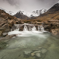 Buy canvas prints of Fairy Pools of River Brittle by Keith Thorburn EFIAP/b