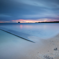 Buy canvas prints of Beach View of Bass Rock by Keith Thorburn EFIAP/b