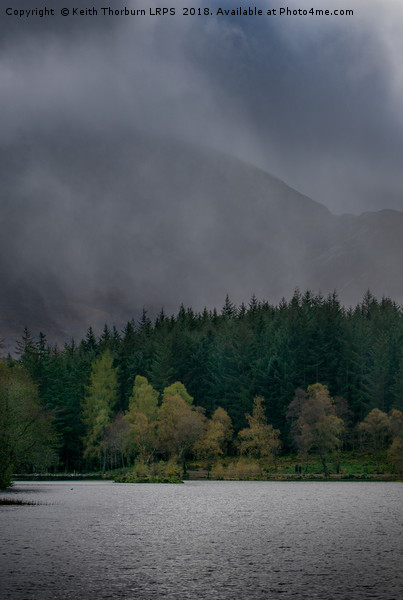 Glencoe Lochan Weather Picture Board by Keith Thorburn EFIAP/b