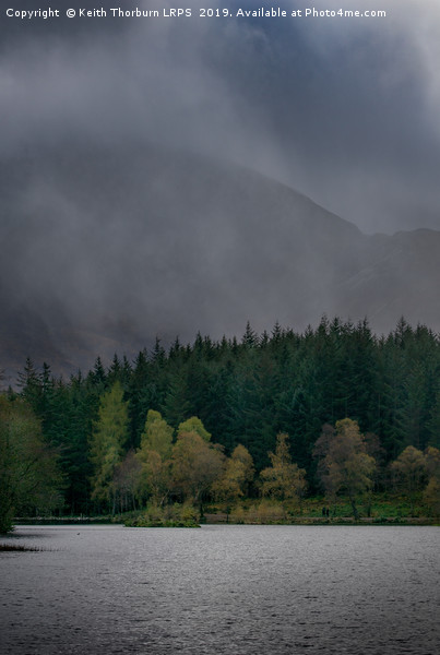 Glencoe Lochan Weather Picture Board by Keith Thorburn EFIAP/b