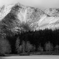 Buy canvas prints of Loch View of Sgorr Dhearg by Keith Thorburn EFIAP/b