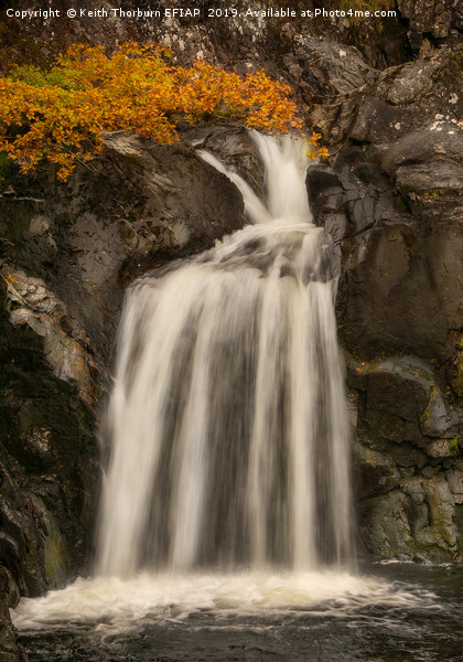 Eas Chia-aig Waterfall Picture Board by Keith Thorburn EFIAP/b