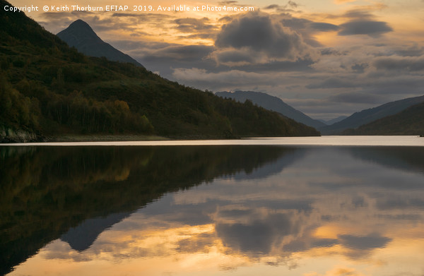 Loch Leven Sunset Picture Board by Keith Thorburn EFIAP/b