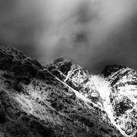 Buy canvas prints of Aonach Eagach Ridge by Keith Thorburn EFIAP/b