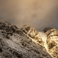 Buy canvas prints of Aonach Eagach Ridge by Keith Thorburn EFIAP/b