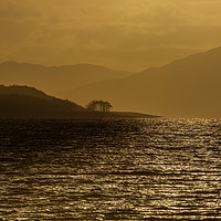 Buy canvas prints of Loch Linnhe Sunset by Keith Thorburn EFIAP/b