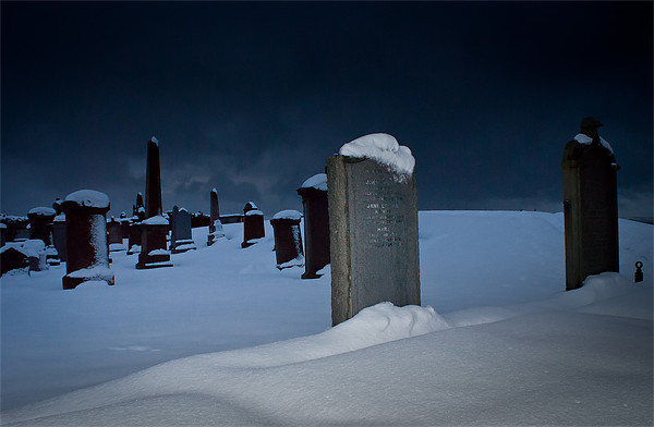 Gravestones Picture Board by Keith Thorburn EFIAP/b