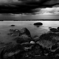 Buy canvas prints of The rain is there bw by Keith Thorburn EFIAP/b