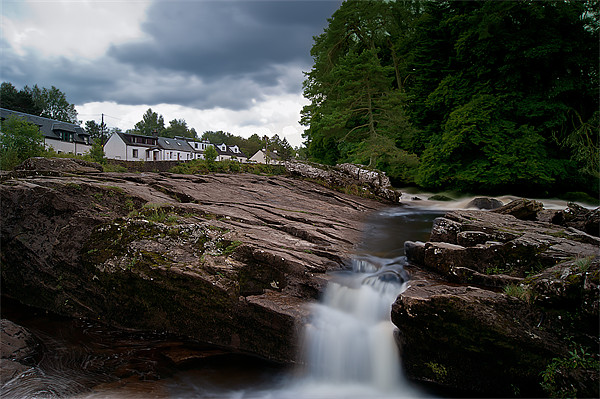 Falls of Dochart Picture Board by Keith Thorburn EFIAP/b