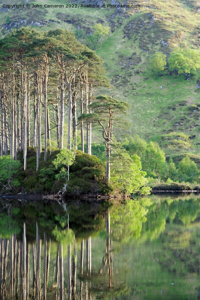 Loch Eilt reflections. Picture Board by John Cameron