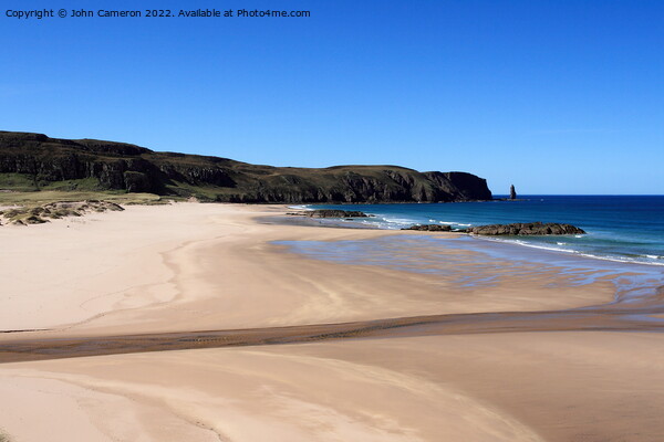 Sandwood Bay, Sutherland. Picture Board by John Cameron