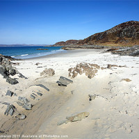 Buy canvas prints of Beach at Camusdarach, Arisaig. by John Cameron