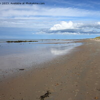 Buy canvas prints of Covesea Beach, Lossiemouth. by John Cameron