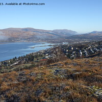 Buy canvas prints of Fort William and Loch Linnhe. by John Cameron
