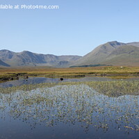 Buy canvas prints of Lochan Na Stainge and the Black Mount. by John Cameron